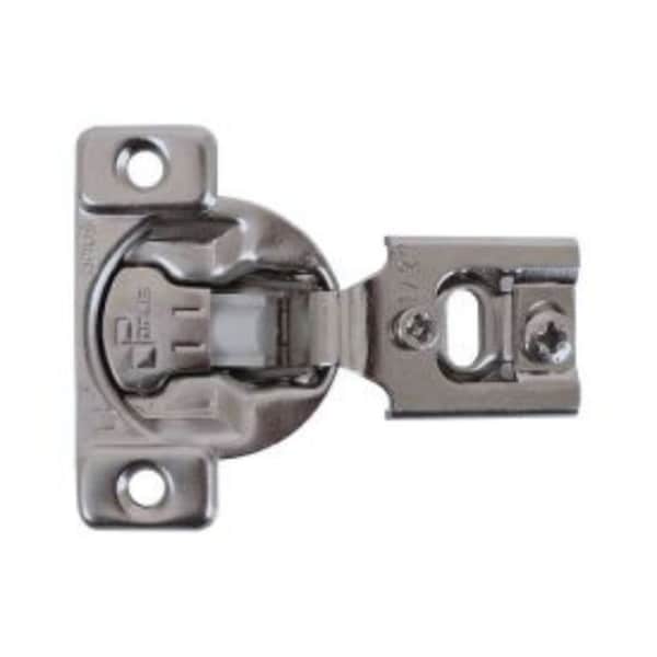 Compact Hinges Nickel 105 degree 1/2 Overlay Soft Close Compact Face Frame Hinge 10PK - PI.H294-SCX10