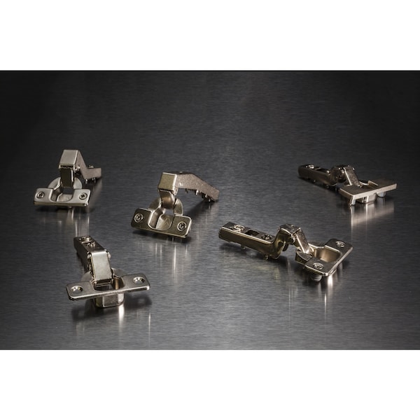 Hardware Resources 110° Standard Duty Full Overlay Cam Adjustable Self-close Hinge with Press-in 8 mm Dowels - 500.0181.75
