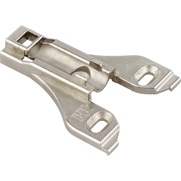 Hardware Resources Heavy Duty 6 mm Non-Cam Adj Zinc Die Cast Plate for 700, 725, 900 and 1750 Series Euro Hinges - 600.3455.65