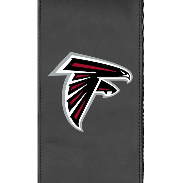 Dreamseat Silver Club Chair with Atlanta Falcons Primary Logo - XZ7759002CHCDBK-PSNFL20005