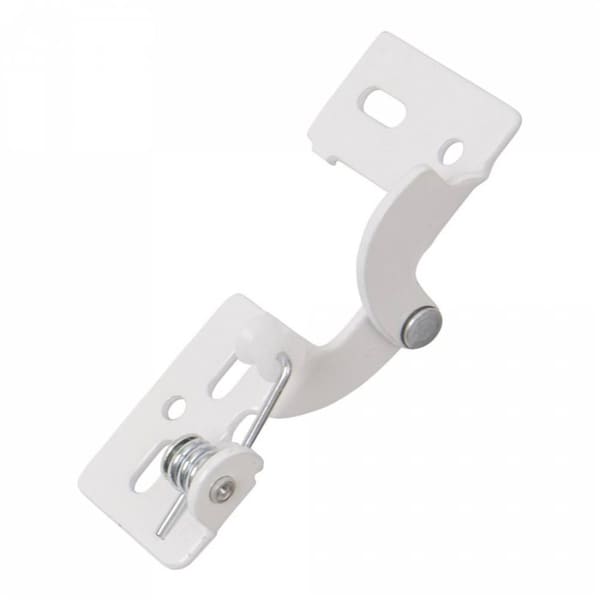 Youngdale White 1/2 in. Overlay Self-Closing Hinge, PK 10 - 54.106.01X10