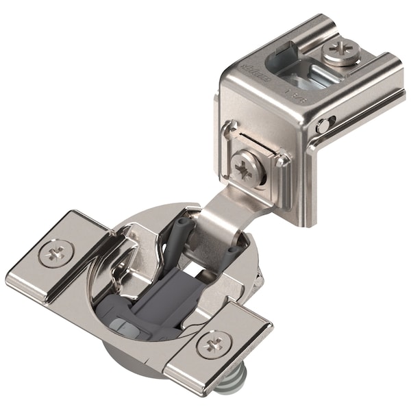 Blum 110 Degree 1-3/8in Overlay Blumotion Soft-closing Doweled Compact Hinge - 39C358B.22