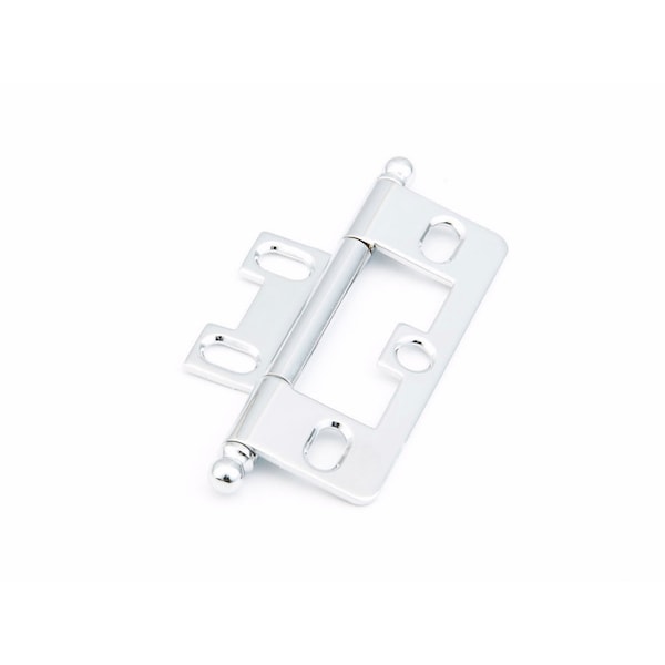 Schaub Ball Tip Non-Mortise Cabinet Hinge Polished Chrome Finish - 1100B-26