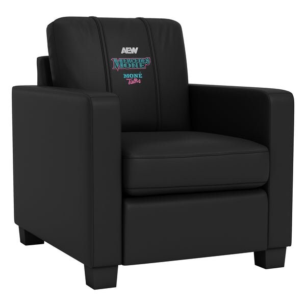 Dreamseat Dyno Stationary Club Chair with AEW Mercedes Mone Logo - XZ283SSASDCC-PSAEW0009