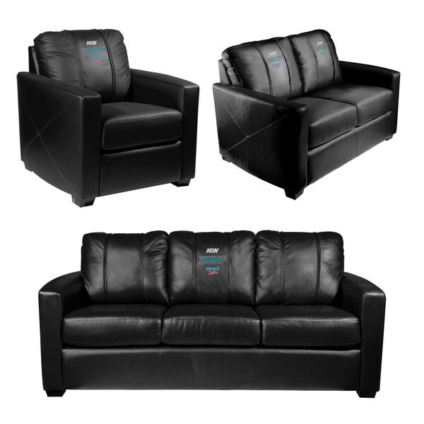 Dreamseat Dyno Stationary Club Chair with AEW Mercedes Mone Logo - XZ283SSASDCC-PSAEW0009