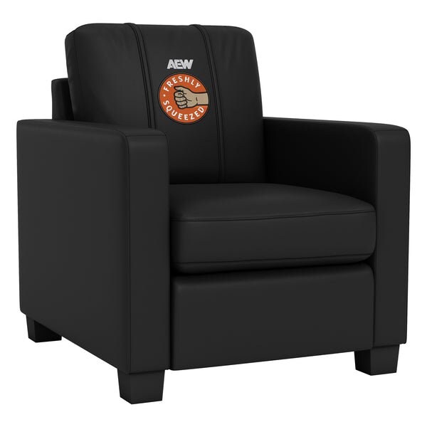 Dreamseat Dyno Stationary Club Chair with AEW Orange Cassidy Freshly Squeezed Logo - XZ283SSASDCC-PSAEW0014