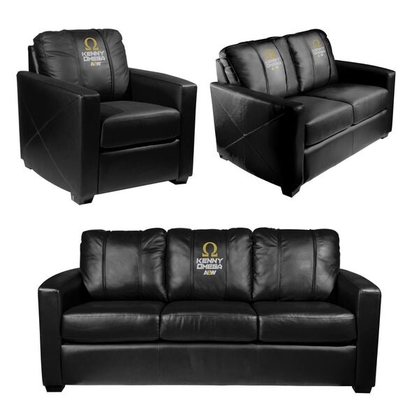 Dreamseat Dyno Stationary Club Chair with AEW Kenny Omega Logo - XZ283SSASDCC-PSAEW0012