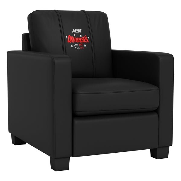 Dreamseat Dyno Stationary Club Chair with AEW Danhausen Very Nice Very Evil Logo - XZ283SSASDCC-PSAEW0008