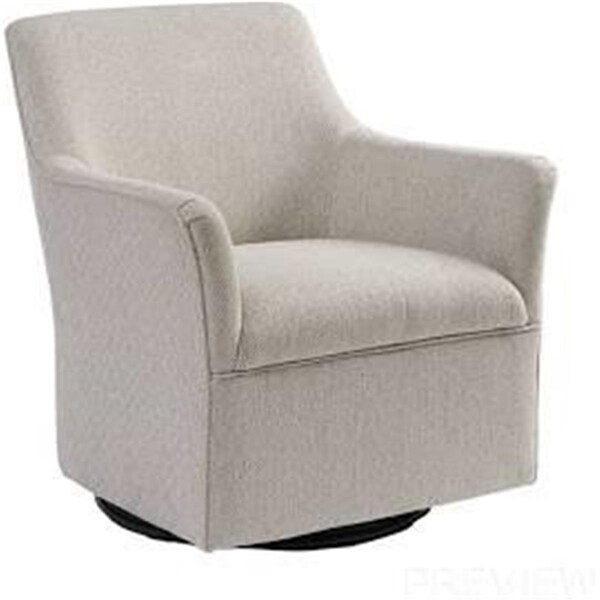 Madison Park Swivel Glider Chair, Cream - MP103-0602