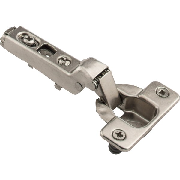 Hardware Resources 110° Partial Overlay Screw Adjustable Standard Duty Hinge with Press-in 8 mm Dowels - 500.0279.75