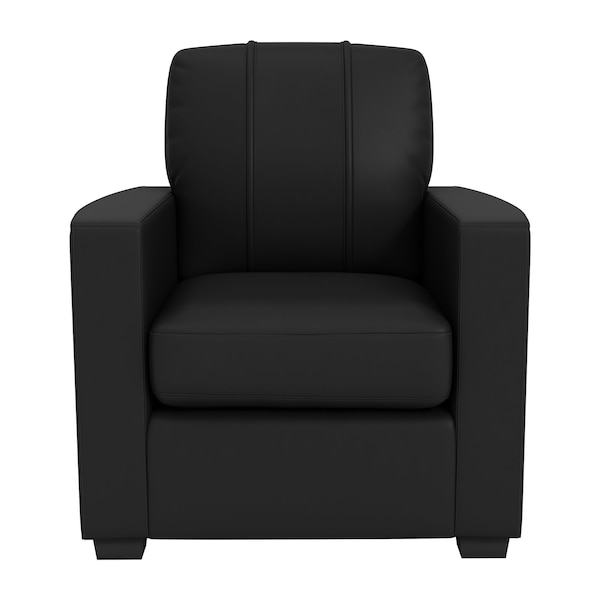 Dreamseat Silver Club Chair with AEW Kenny Omega Logo - XZ7759002CHCDBK-PSAEW0012