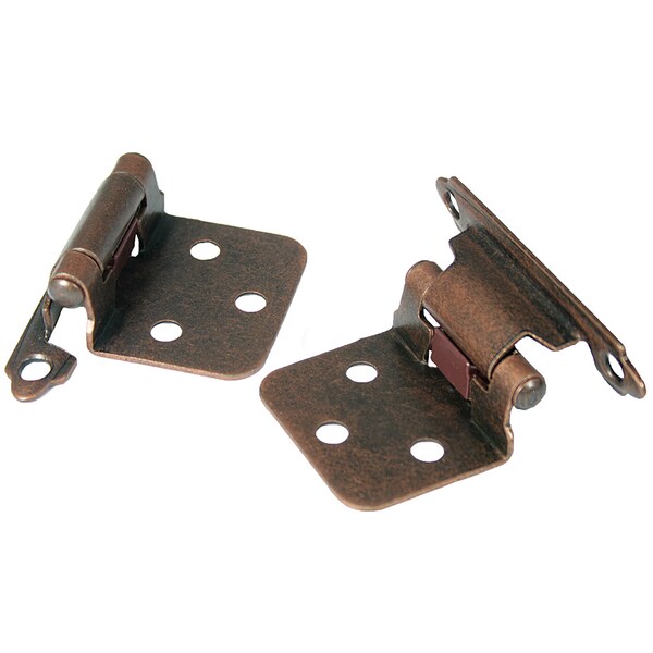 Laurey No Inset Self-Closing Hinge, Ventian Bronze - 28777