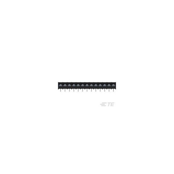 Te Connectivity Barrier Strip Terminal Block, 25A, 3.31Mm2, 1 Row(S), 1 Deck(S) - 6-1437653-3