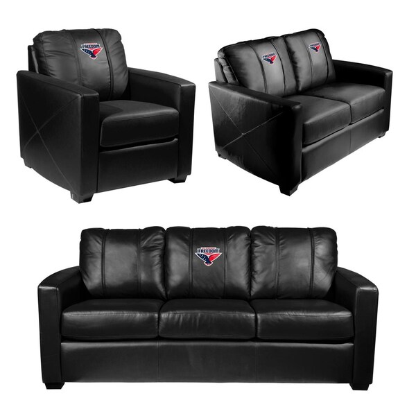 Dreamseat Dyno Stationary Club Chair with Florida Freedom Primary Logo - XZ283SSASDCC-PSPBR0025