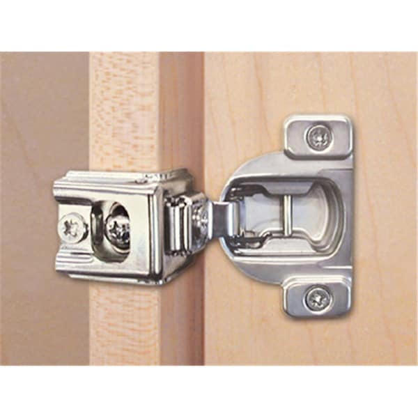 Hd Blum 110 Degrees Compact 39C Series 1.56 in. Overlay Press-In OnePK Design Cabinet Hinge - B039C358C.25