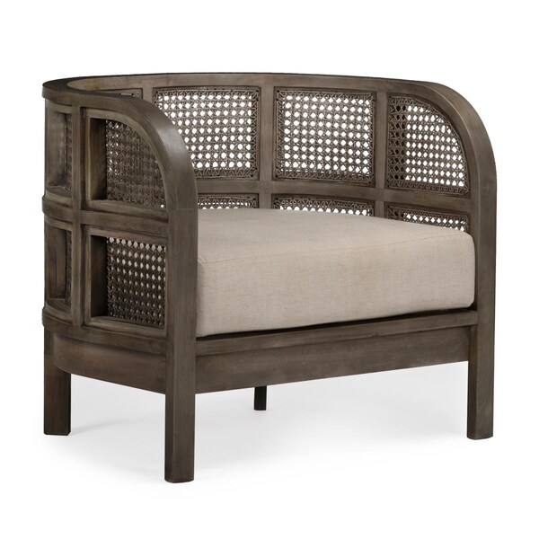 Kd Oficina Nest Chair, Weathered Grey Finish - KD3093514