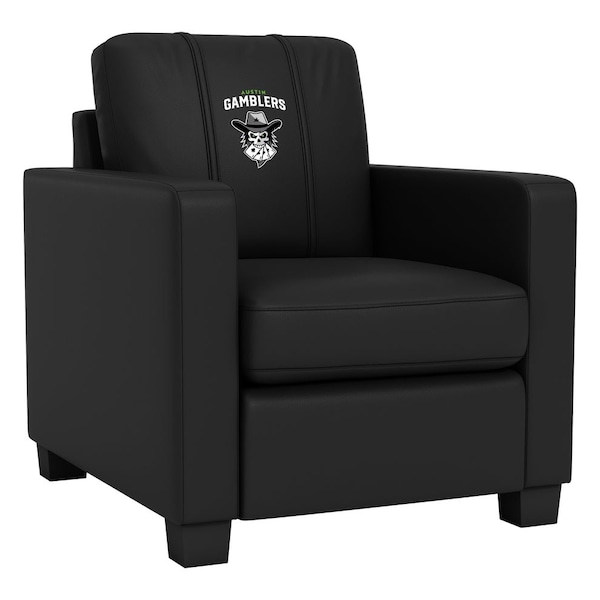 Dreamseat Dyno Stationary Club Chair with Austin Gamblers Primary Logo - XZ283SSASDCC-PSPBR0015