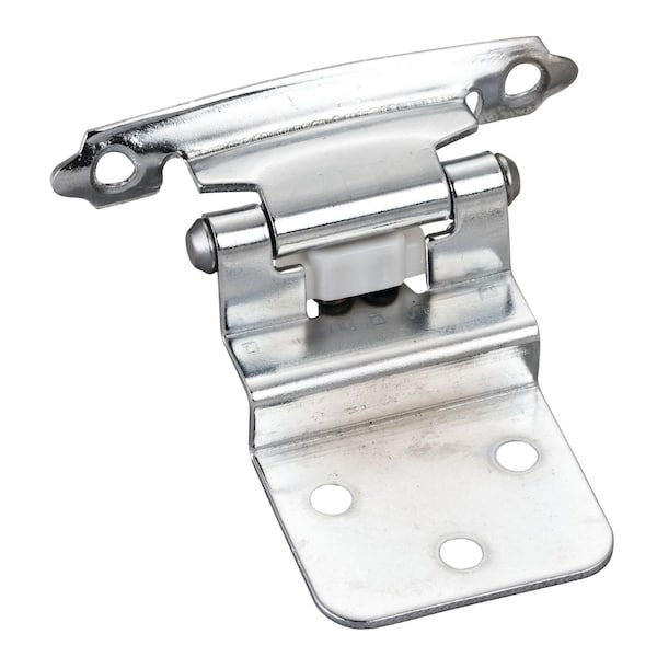 Hardware Resources Traditional 3/8” Inset Hinge with Semi-Concealed Frame Wing - Polished Chrome - P5922PC