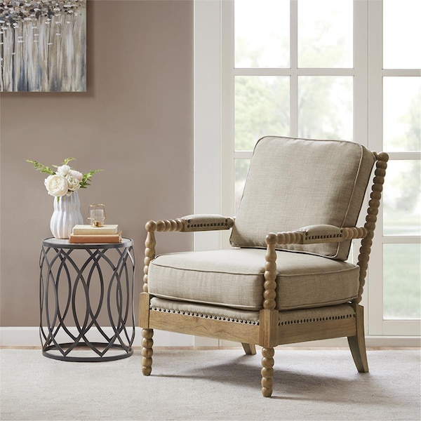 Madison Park Taupe Donohue Accent Chair - MP100-0785
