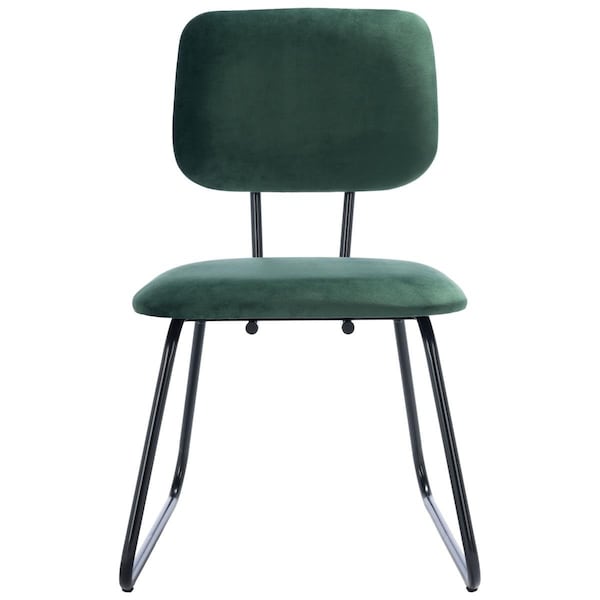 Safavieh Chavelle Accent Chairs, Malachite Green & Black, 2PK - ACH6205A-SET2