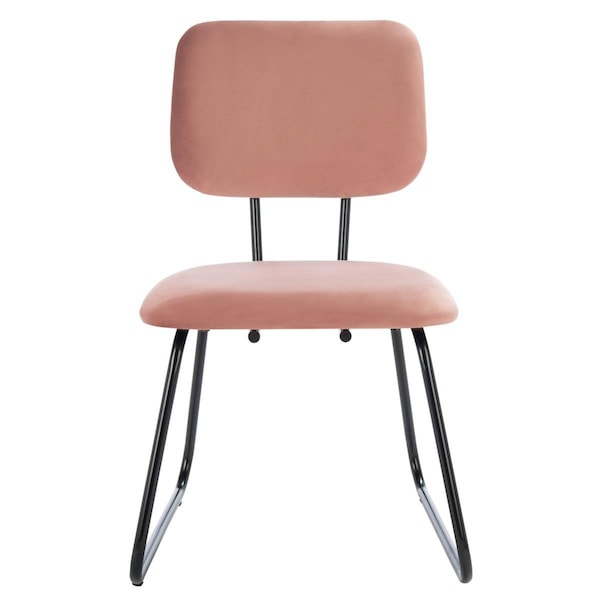Safavieh Chavelle Accent Chairs, Dusty Rose & Black, 2PK - ACH6205B-SET2