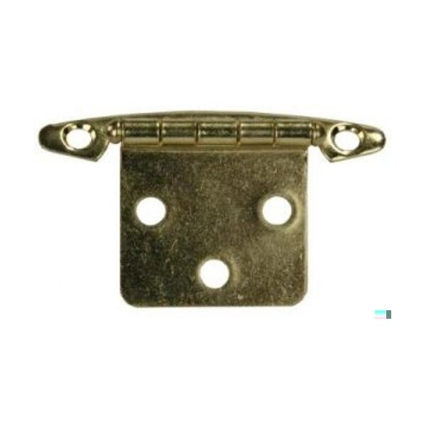 Jr Products FREE SWING FLUSH MOUNT HINGE, ANTIQUE BRASS - 70605