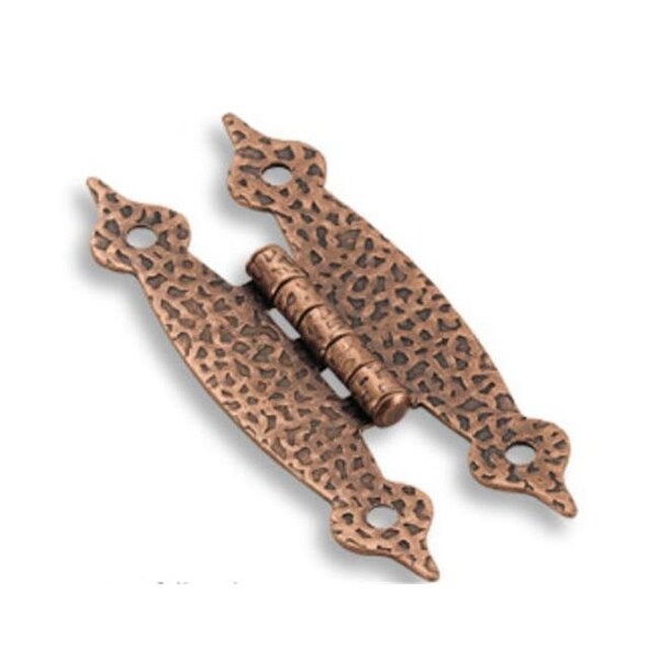 Amerock Amerock BP3404AC H Hinge Colonial and Non Self-Closing - Antique Copper - BP3404AC