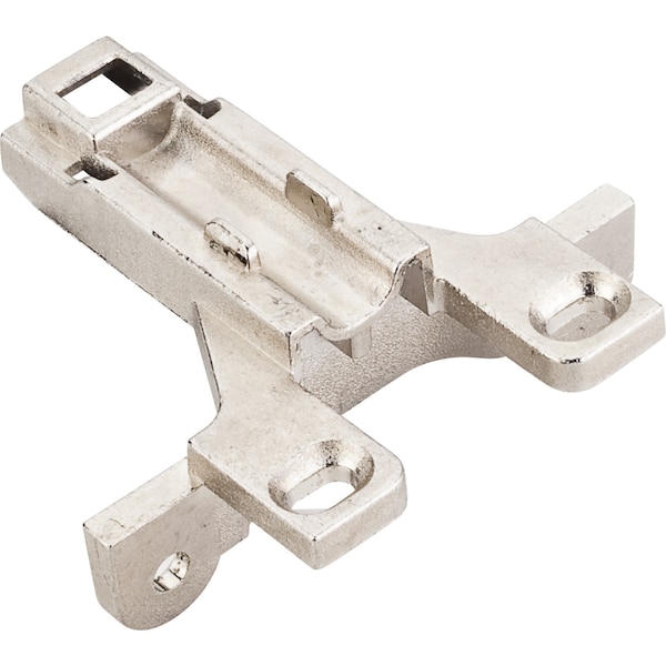 Hardware Resources Hvy Dty 3mm Non-Cam Adj Zinc Die Cast Wrap-Around Plate for 700,725,900 and 1750 Series Euro Hinges - 600.3459.65