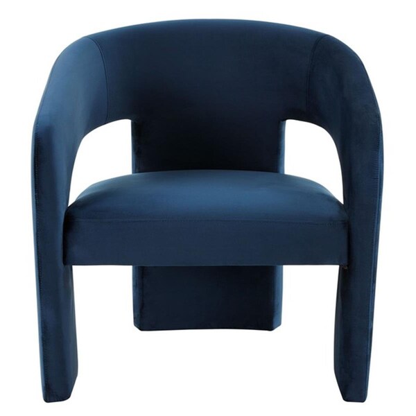 Safavieh Roseanna Modern Accent Chair, Navy - SFV4780A