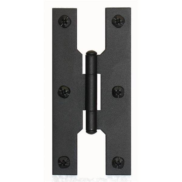 Acorn Mfg Acorn AH5BQ Cabinet/Light Interior Door Hinge 102mm - Flat Black - AH5BQ
