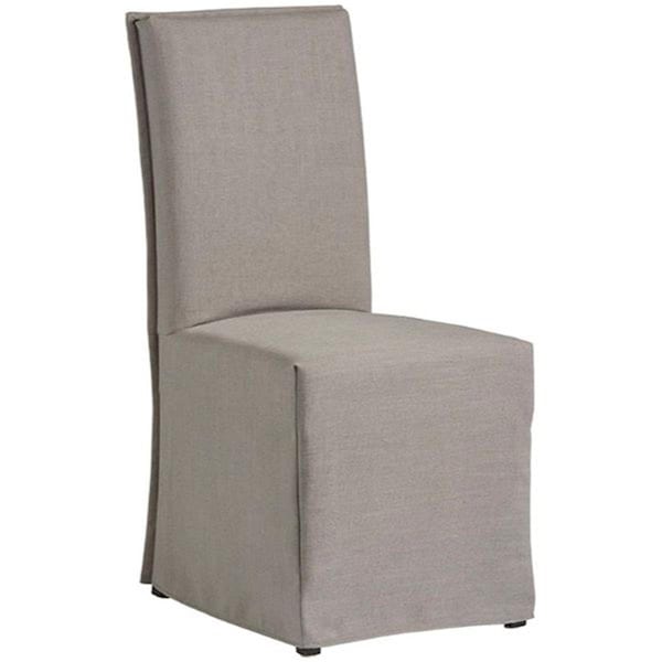 Progressive Furniture Dining Room Slipcovered Accent Chair, Gray - A409-41G