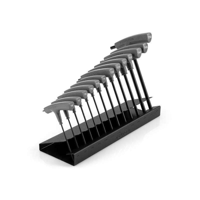 TEKTON Star T-Handle Key Set with Stand, 13-Piece (T6-T50) - KTT92401