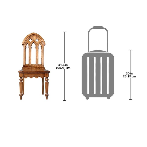Design Toscano The Abbey Gothic Revival Chair, PK 2 - AF91840