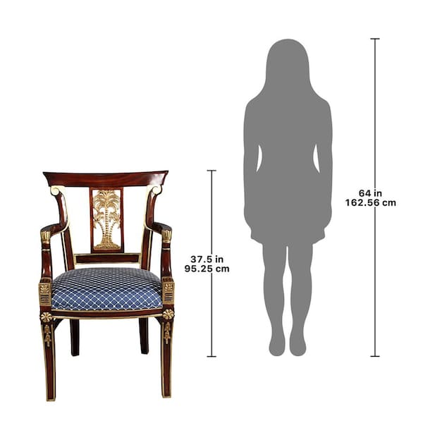 Design Toscano British Colonial Plantation Armchair - AF1438