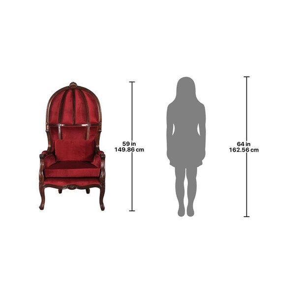 Design Toscano Victorian Balloon Chair, PK 2 - AF916755