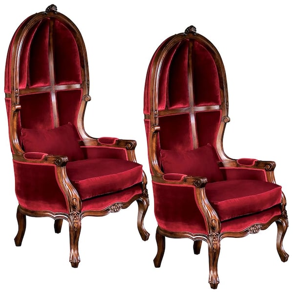 Design Toscano Victorian Balloon Chair, PK 2 - AF916755