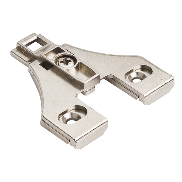 Hardware Resources Heavy Duty 0 mm Cam Adj Zinc Die Cast Plate Recommended for 125° Hinge for 500 Series Euro Hinges - 400.3723.75