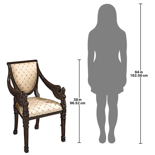 Design Toscano St. Gabriel Neoclassical Armchair, PK 2 - AF951292