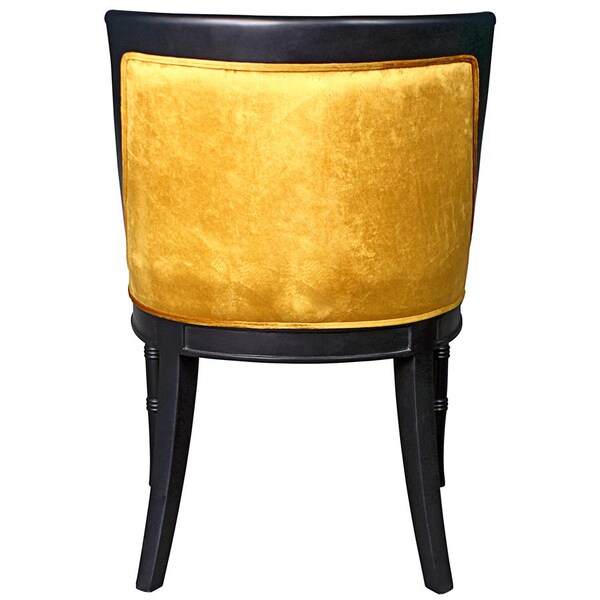 Design Toscano Emperor Caesar Neoclassical Swing Back Side Chairs, PK 2 - AF951762