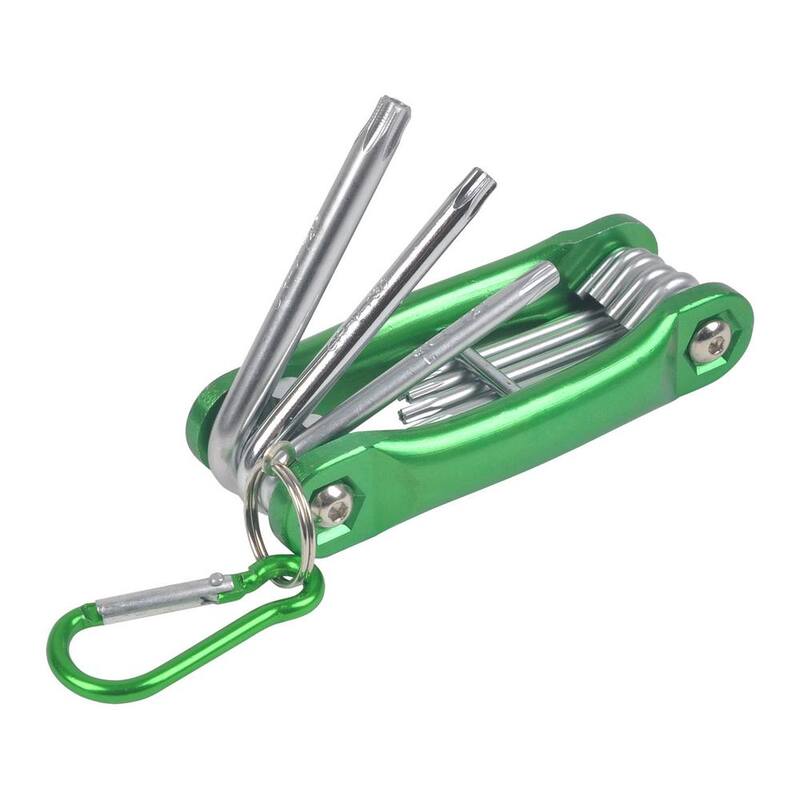 KING 3-Pieces Folding Hex Key Wrench Set, Standard, Ball-End, and Torx (36 Sizes) - 4500-0