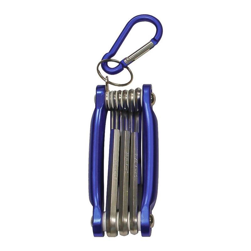 KING 3-Pieces Folding Hex Key Wrench Set, Standard, Ball-End, and Torx (36 Sizes) - 4500-0