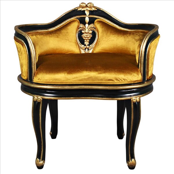 Design Toscano Royal Soubrette Petite Bergere Chair - AF51786