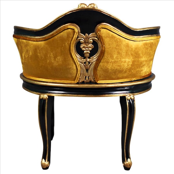 Design Toscano Royal Soubrette Petite Bergere Chair - AF51786