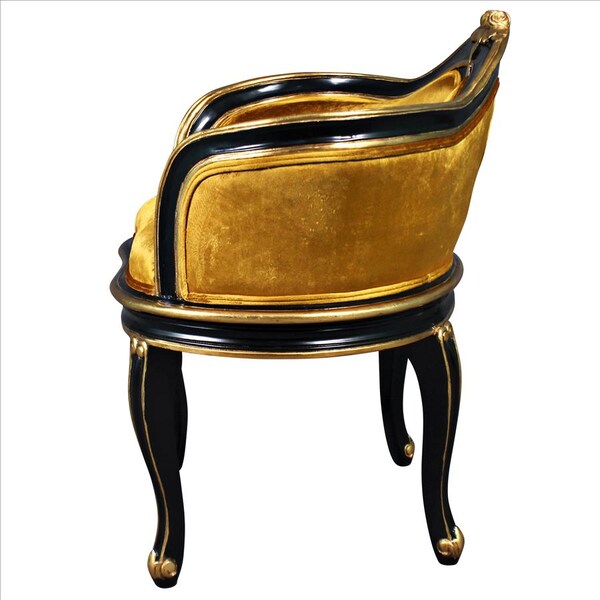 Design Toscano Royal Soubrette Petite Bergere Chair - AF51786