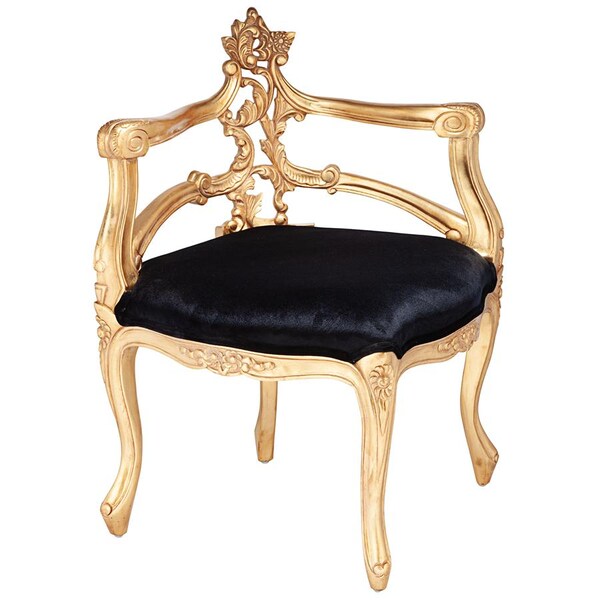 Design Toscano French Salon Slipper Corner Chair - AF1779