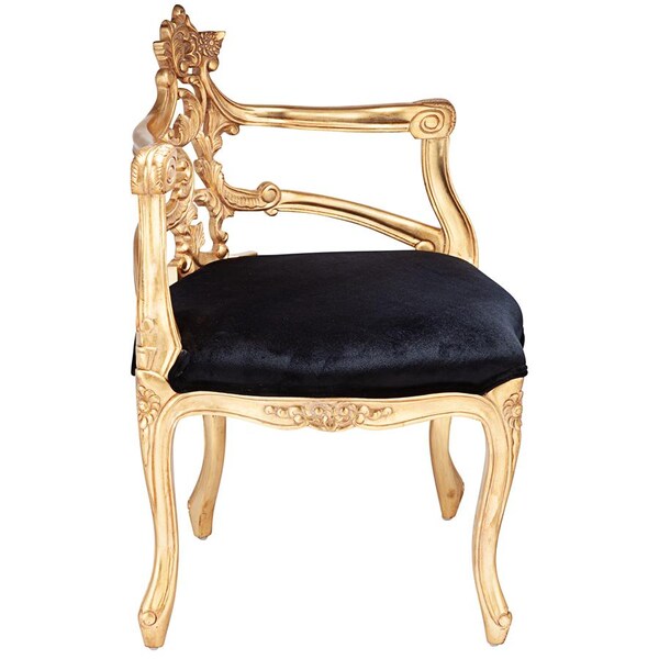 Design Toscano French Salon Slipper Corner Chair - AF1779
