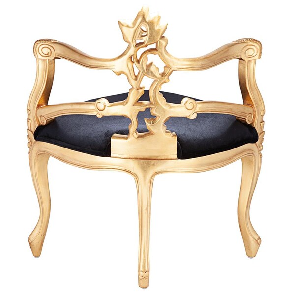 Design Toscano French Salon Slipper Corner Chair - AF1779