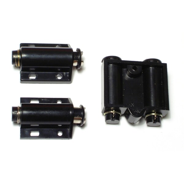 Midwest Fastener Black Magnetic Single Latches 3PK - 66325