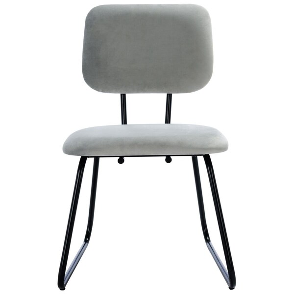 Safavieh Chavelle Accent Chairs, Grey & Black, 2PK - ACH6205C-SET2