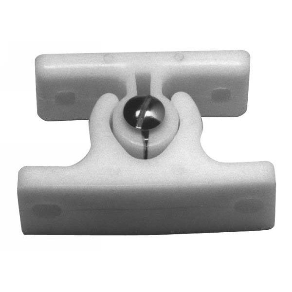 Eberhard Manufacturing Co Adjstble Nylon Door Holder - EMC 1-555-2 WHITE